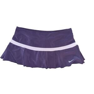 Nike Dri-Fit woven pleated Tennis Skort size XL Purple Haze color skirt shorts